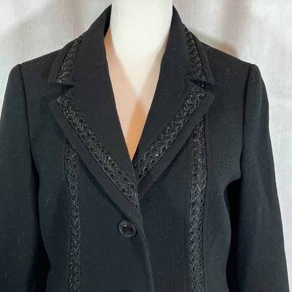 Like new SHIN KANG SIK (Korean Designer) Black Tailored Blazer Size Smal… - Picture 3 of 12